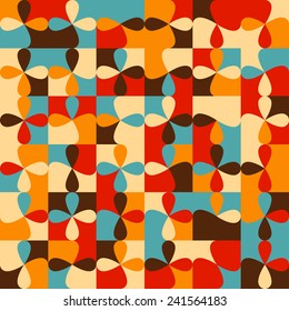 Abstract Geometrical Multicolored mosaic Background, Vector Illustration EPS10
