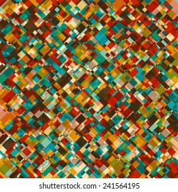Abstract Geometrical Multicolored mosaic Background, Vector Illustration EPS10