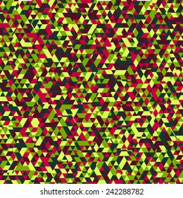 Abstract Geometrical Multicolored mosaic Background, Vector Illustration EPS10
