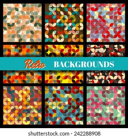 Abstract Geometrical Multicolored mosaic Background, Vector Illustration EPS10