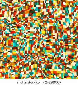 Abstract Geometrical Multicolored mosaic Background, Vector Illustration EPS10