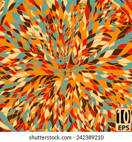 Abstract Geometrical Multicolored mosaic Background, Vector Illustration EPS10