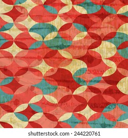 Abstract Geometrical Multicolored mosaic Background. Vector. EPS