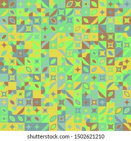 Abstract geometrical pattern background - colorful vector graphic design