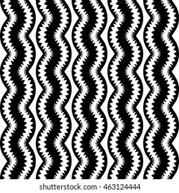 Abstract geometrical pattern. Vector scallop waves background.