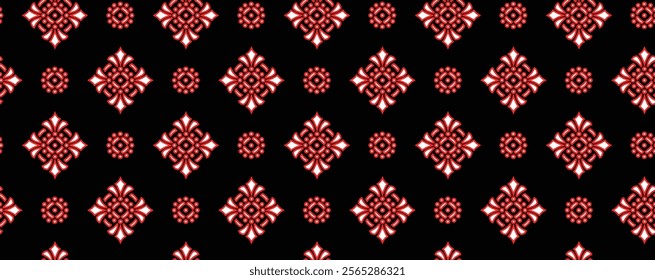 Abstract geometrical patterns fused with Indian traditional motifs for digital textile art, wallpapers, and gift wraps.