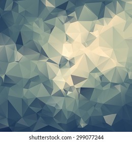 Abstract geometrical polygon multicolored background