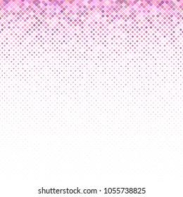 Abstract geometrical rounded square mosaic pattern background - vector illustration
