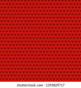 Abstract geometrical seamless background consisting of hexagons.
