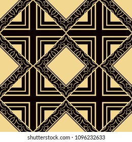 abstract geometrical seamless ornamental pattern vector illustration
