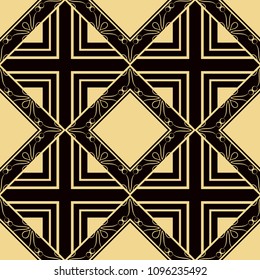 abstract geometrical seamless ornamental pattern vector illustration