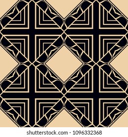 abstract geometrical seamless ornamental pattern vector illustration