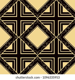 abstract geometrical seamless ornamental pattern vector illustration