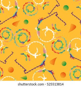 Abstract geometrical seamless pattern.