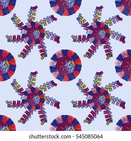 Abstract geometrical seamless pattern.