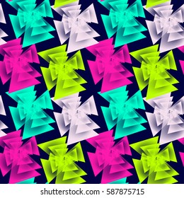 Abstract geometrical seamless pattern.