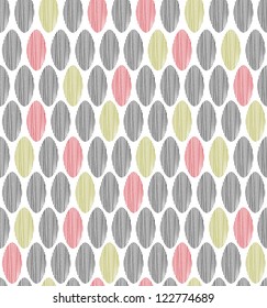 Abstract geometrical seamless pattern. Template for design textile, backgrounds, wrapping paper, package