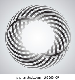Abstract geometrical shape