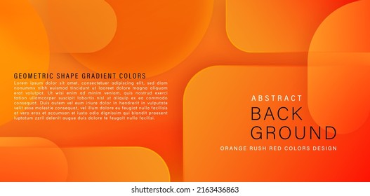 abstract geometrical shaped orange background with place for text, ads campaign business, advertisement agency, catalogue product display, catalog signs, launch event product backdrop, billboards webs