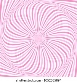 Abstract geometrical spiral stripe background - vector graphic design
