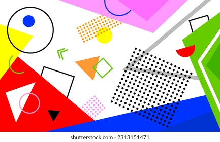 abstract geometrical template background, cover, poster design