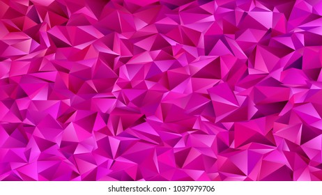 Abstract geometrical triangle tile mosaic background - vector graphic design from colored triangles