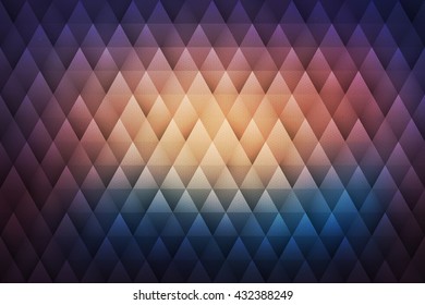 Abstract geometrical triangular hipster textured vector background for design, business, print, web, ui and other