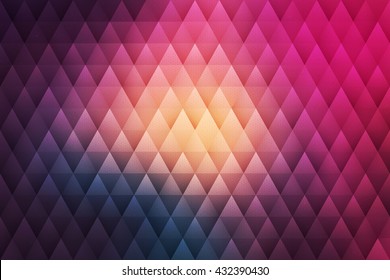 Abstract geometrical triangular hipster textured vector background for design, business, print, web, ui and other