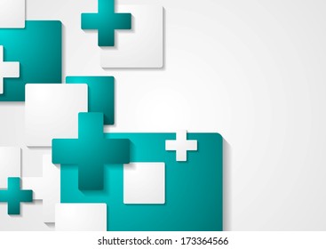 Abstract geometrical vector bright design