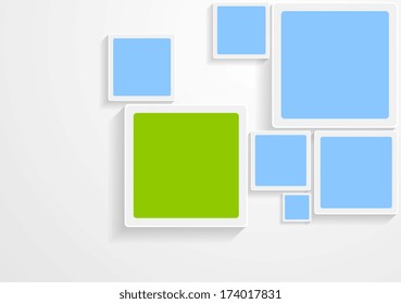 Abstract geometrical vector bright design