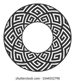 Set Celtic Knotting Circle 4 Mandala Stock Vector (Royalty Free ...