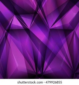 Abstract geometrical Violet background. Vector Illustration. Clip-art