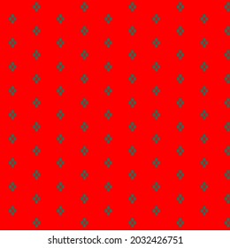 Abstract geometrically pattern on red background - vector image