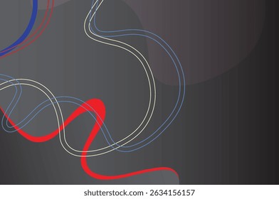 Abstraktes geometrisches Muster auf schwarzem Hintergrund. Elegante dunkelgraue Farbe mit strukturierten modernen Design-Anwendungen für Buchseite, Gemälde, Druck, mobile Hintergründe, Buch, Cover, Bildschirmschoner, Webseite