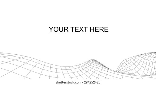 abstract geometry 3d surface