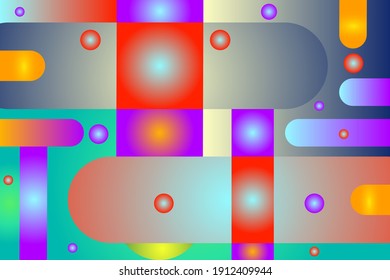fondo de geometría abstracta para cubierta y fondo de pantalla