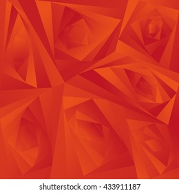 Abstract geometry background. Low poly design. Gradient triangle