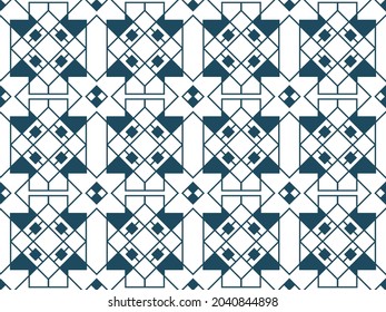 Abstract geometry background, seamless geometric pattern