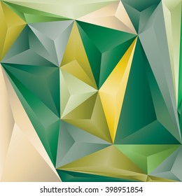 Abstract Geometry Background. Triangular Modern Effect.