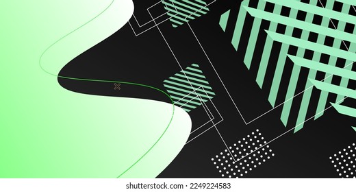 Abstract geometry background vector design