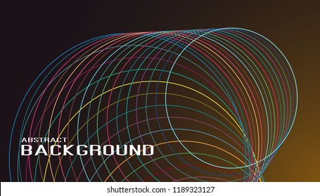 abstract geometry background. vector illustration.