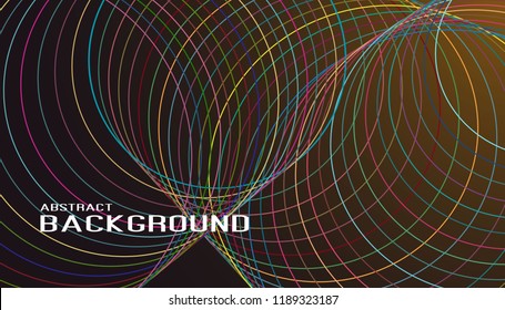 abstract geometry background. vector illustration.