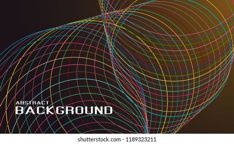 abstract geometry background. vector illustration.