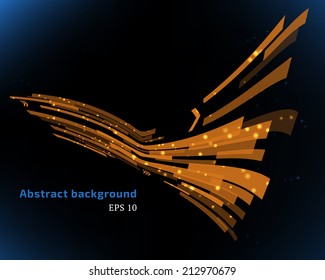 Abstract geometry background. Vector illustration.