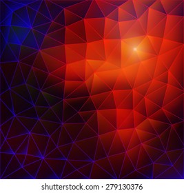 abstract geometry background, vector illustration, clip art