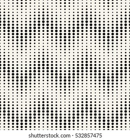 Abstract geometry black and white deco art halftone chevron pattern