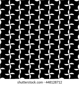 Abstract geometry black and white hipster fashion pillow pattern
