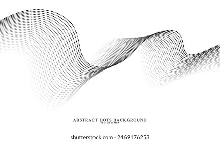 Abstract geometry dots vector design black white simple shape background wallpaper backdrop
