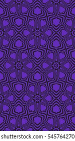 abstract geometry floral seamless pattern. vector illustration. blue color