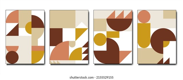 Abstract geometry frame and Art  pattern background. Vector illustration with bold geometric shapes, useful for web background, poster art design.